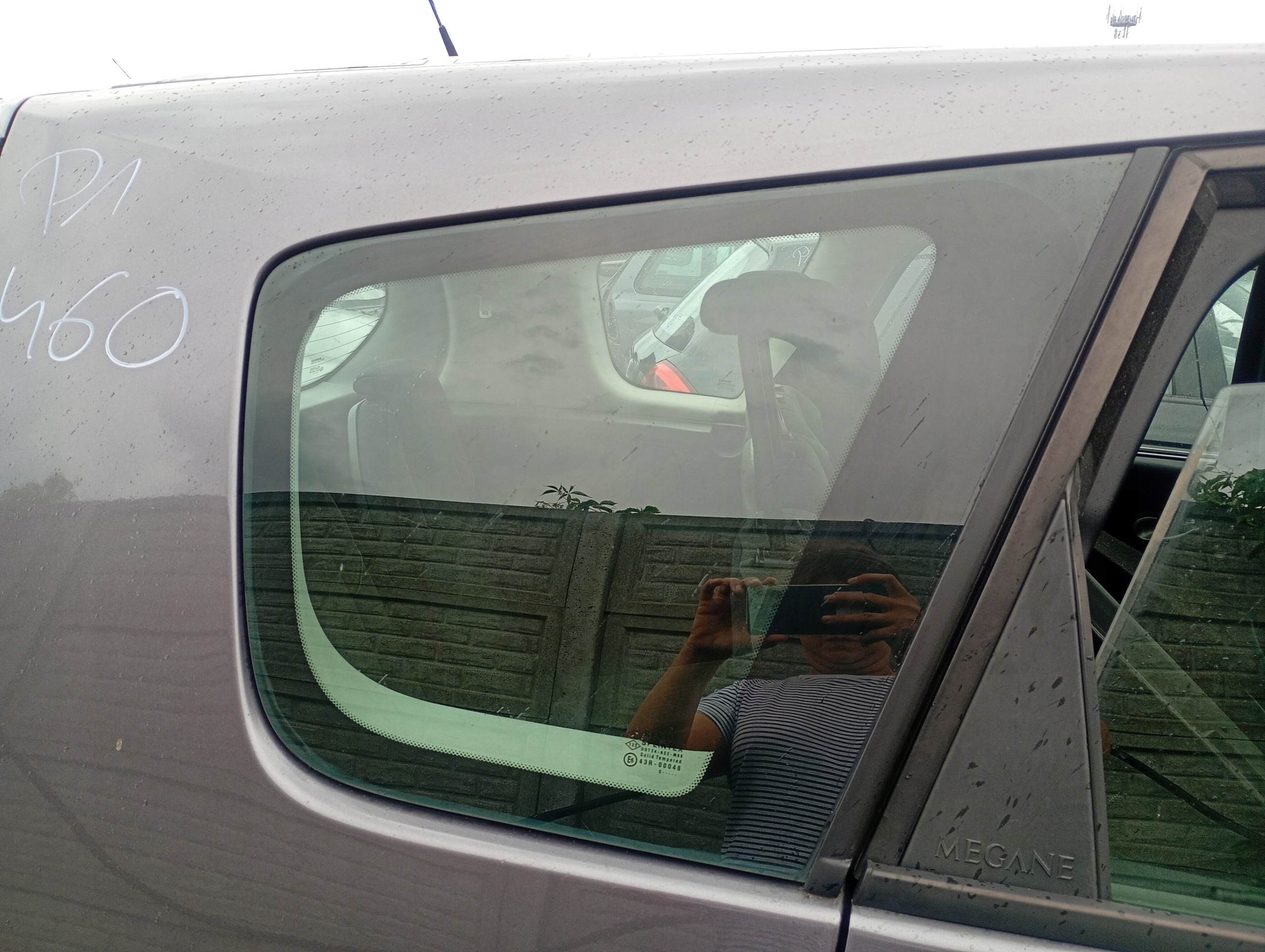 window side bodywork right Renault Scenic 2 II 03-09