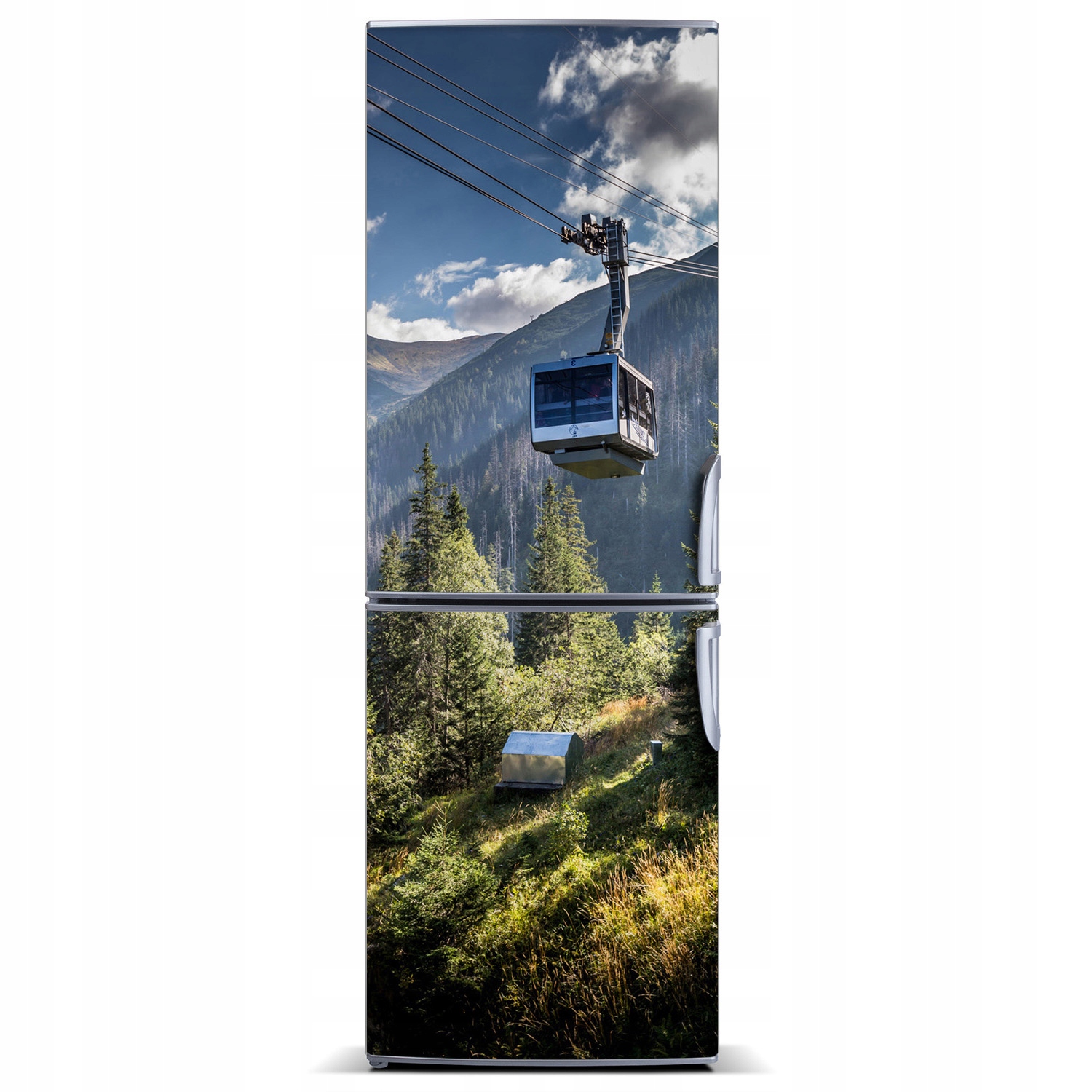 

Magnes Tapeta na lodówkę Kolejka górska 60x180