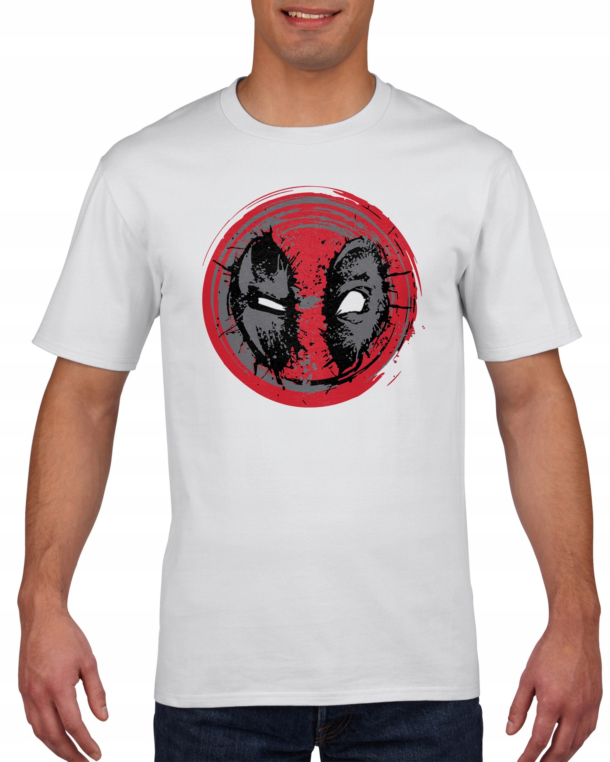 

Koszulka męska Deadpool Twarz L