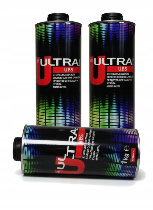 Zestaw Novol Ultra Ubs Środek Ochrony Karoserii 3L Czarny