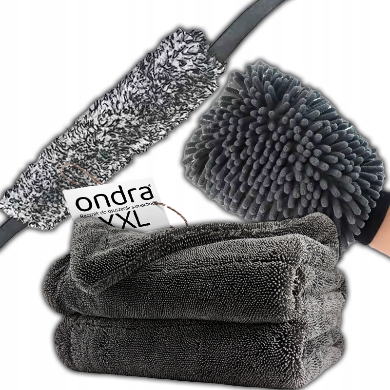 Sada Na Mytí A Osušení Auta Ručník Rukavice Pás Profesionální