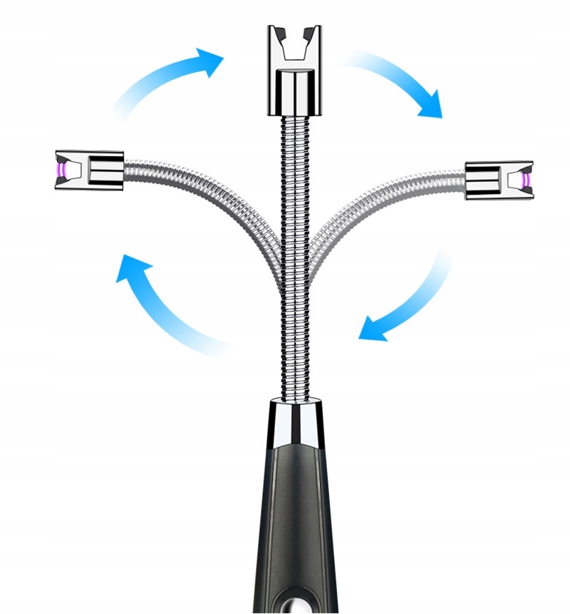 ZAPALNICZKA PLAZMOWA ELEKTRYCZNA KUCHENNA DO GAZU USB ZAPALARKA XXL Model 702