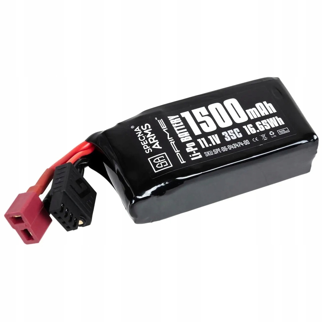 Akumulator Asg Specna Arms x Gens Ace Li-Po 11,1 V 1500 mAh G-Tech 35C Peq