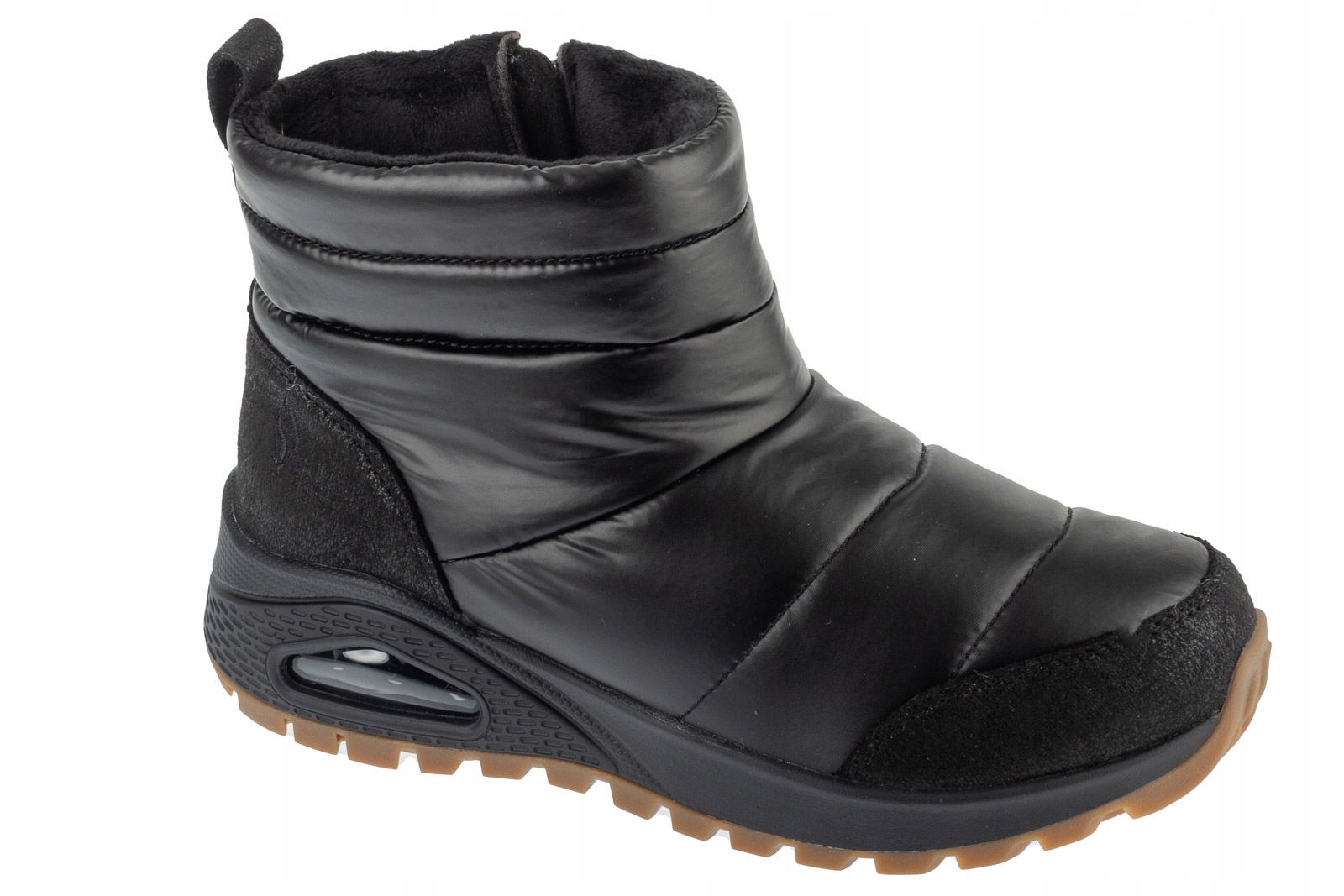 Skechers Uno Rugged Puffer [38] Dámské zimní boty Textil Černá