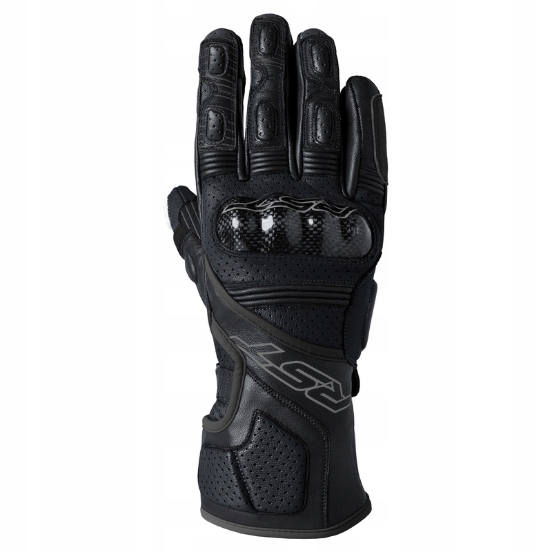 Motocyklové Rukavice Rst Fulcrum Black Black L