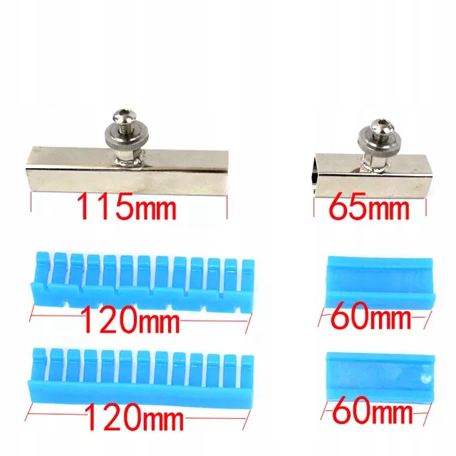 Grzybki Adaptery pdr Podłużne wgniecenia Elementy zestawu grzybki