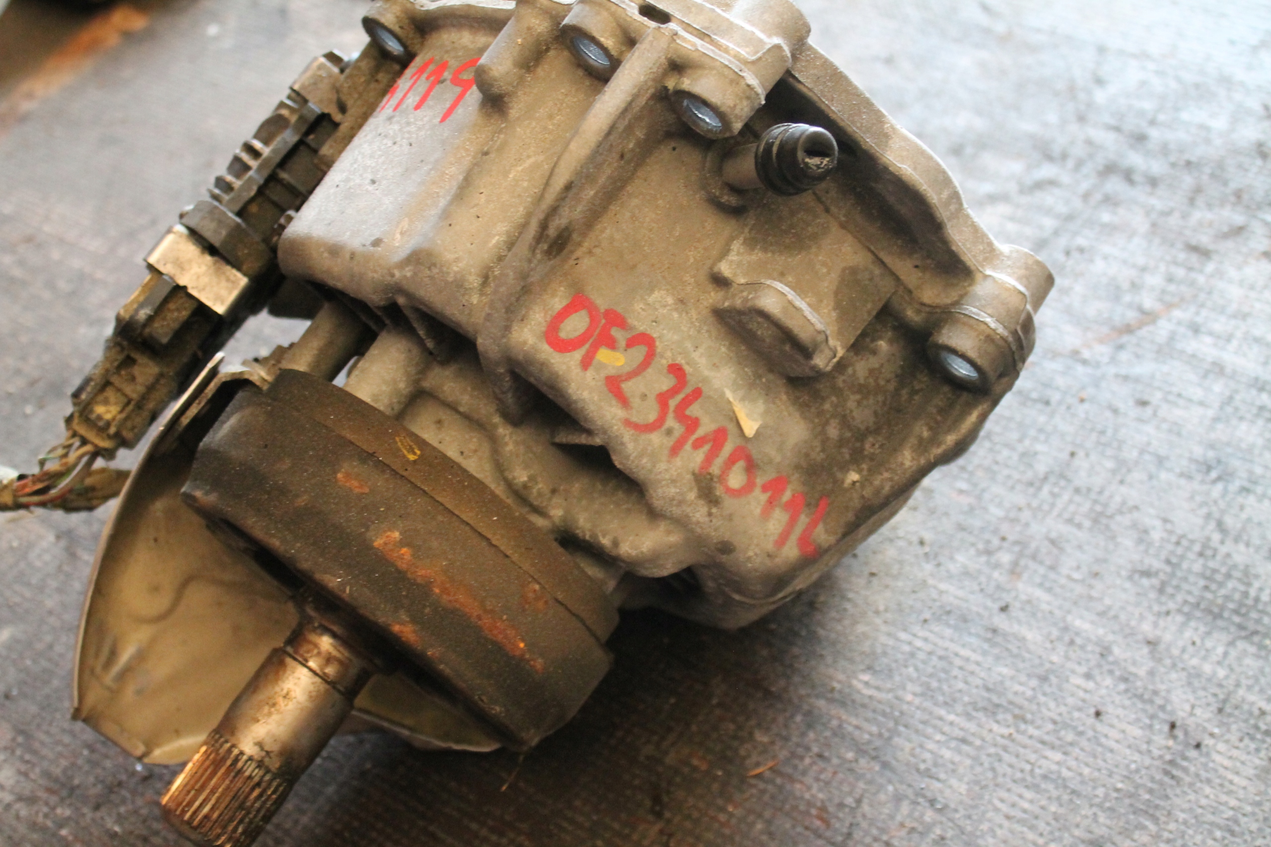 4119. REDUKTOR Getriebe getriebe PORSCHE 0F2341011L