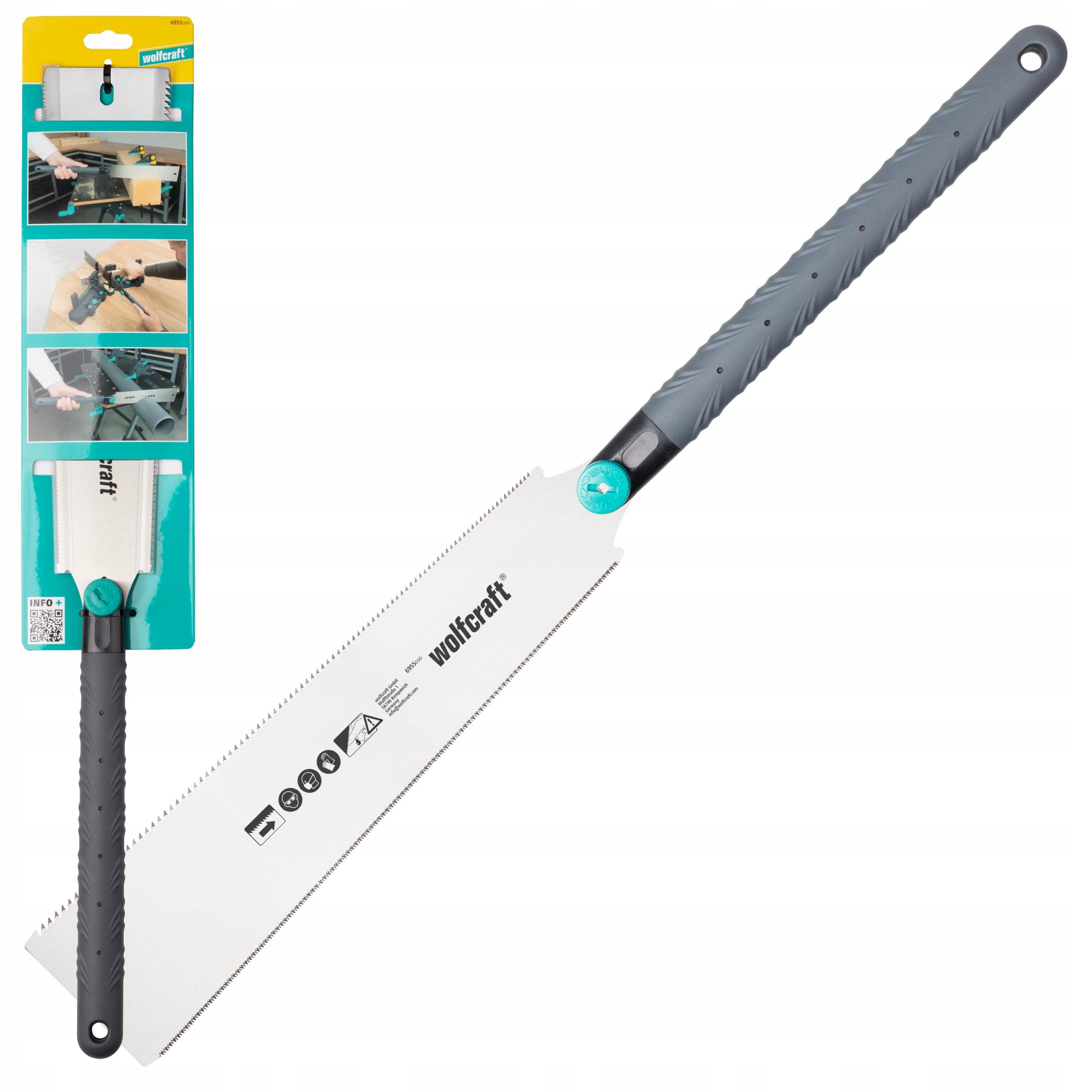 Japonská ruční pila na dřevo 330 mm Wolfcraft