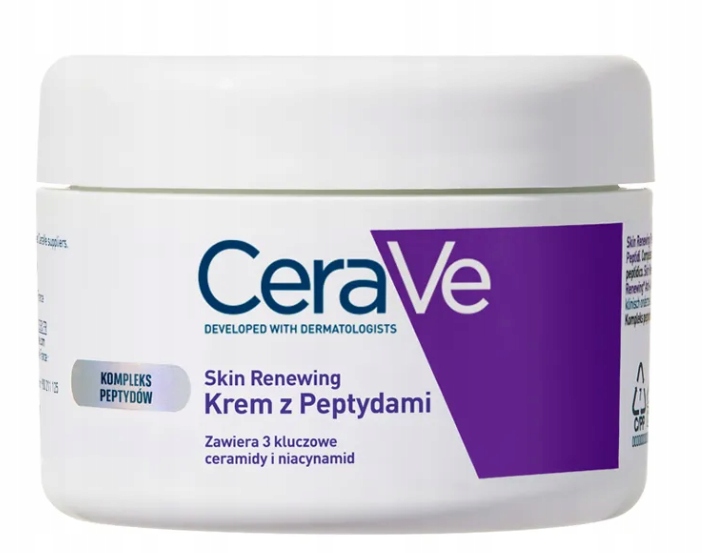 CeraVe Skin Renewing Nawilżający krem z peptydami przeciwstarzeniowy 48g