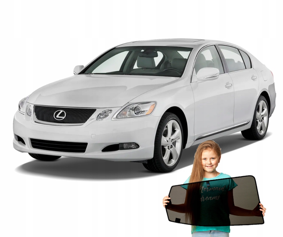 Záclony na magnetech Lexus Gs III 3 sedan 05-12