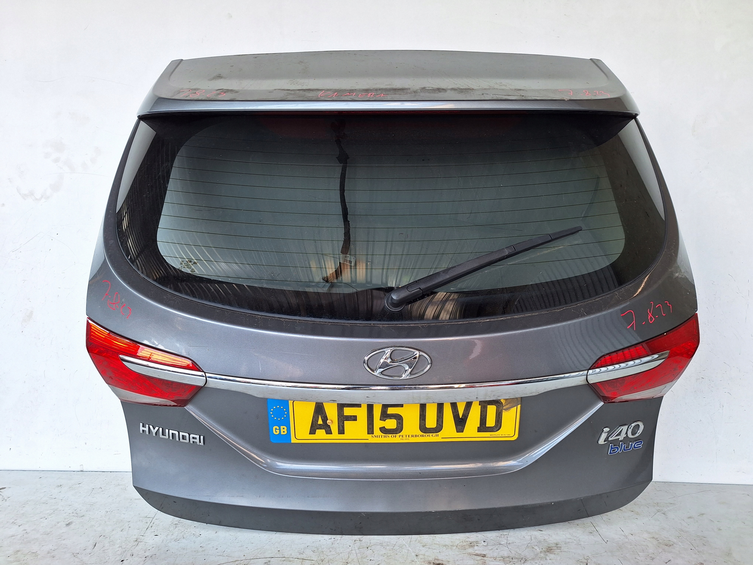 HYUNDAI I40 CW 12-> boot door + KAMERA T6S