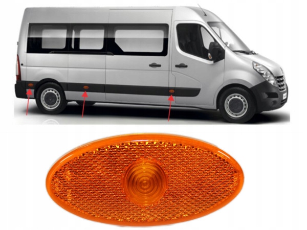 OBRYSÓWKA LAMPA OBRYSOWA do RENAULT MASTER III 10- Producent części Ertons