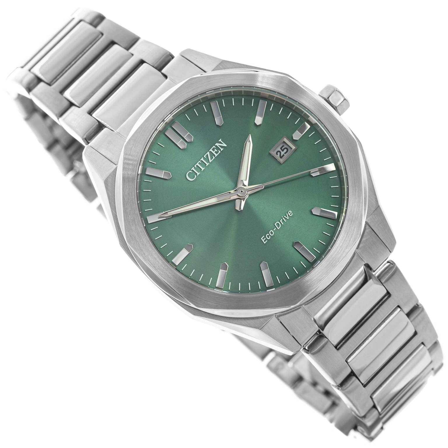Pánské Hodinky Citizen BM7620-83Y Eco-drive Stříbrné S Náramkem 10 Barů