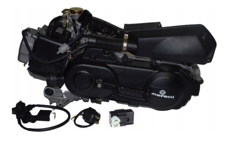 Silnik 80 do skuterów 4T Barton Romet krótki wałek Numer katalogowy części SILSK0804TPOAPJOY000CH2897