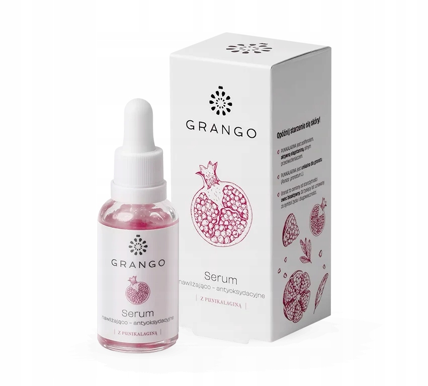 Grango Hydratační a antioxidační pleťové sérum s punikalaginou 30 ml