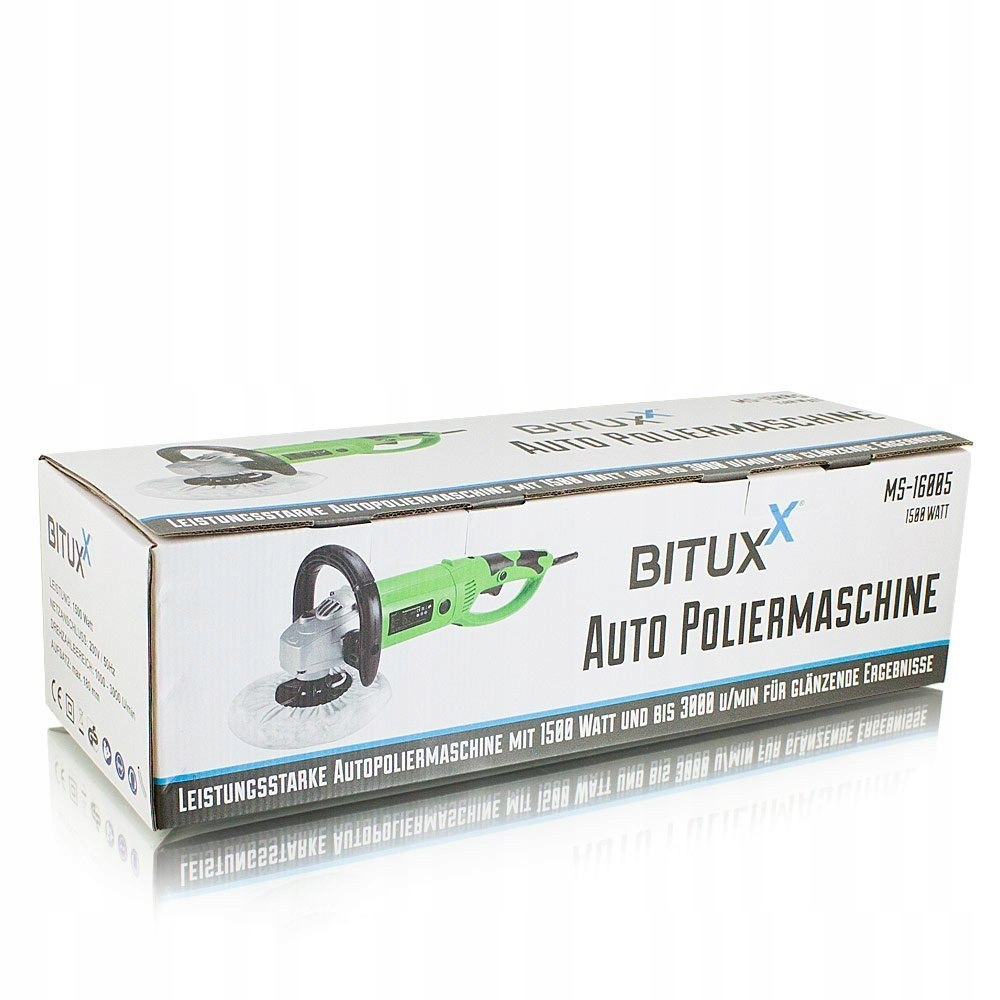 Samochodowa polerka do polerowania lakieru 1500W szlifierka EAN (GTIN) 4250394532113