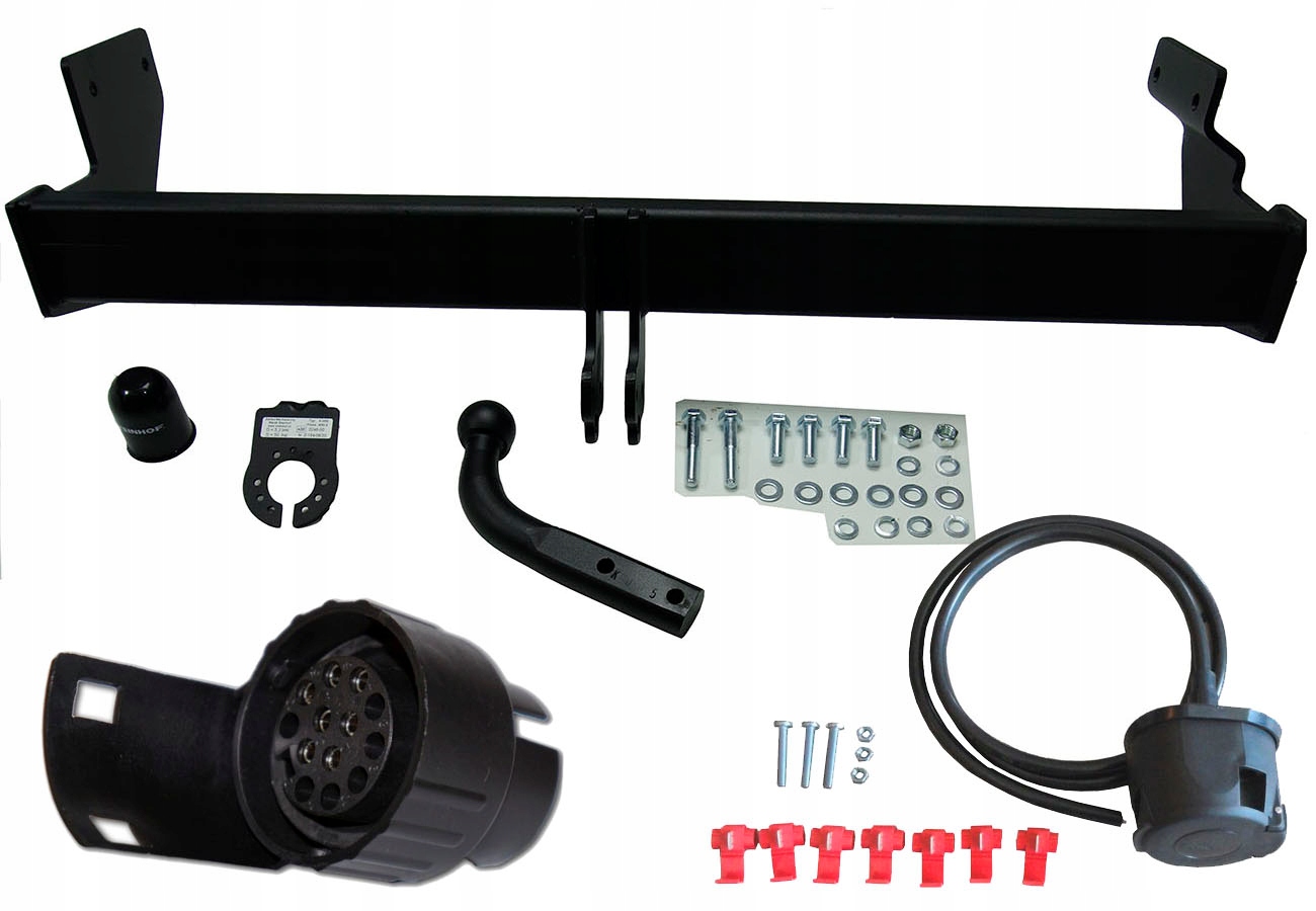 

Kia Picanto 1 I 2004-2011 Hak HOLOWNICZY+7PIN/13P