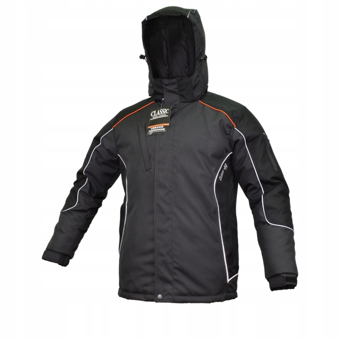 KURTKA ROBOCZA ZIMOWA LONG DŁUGA ODBLASKI XXXL