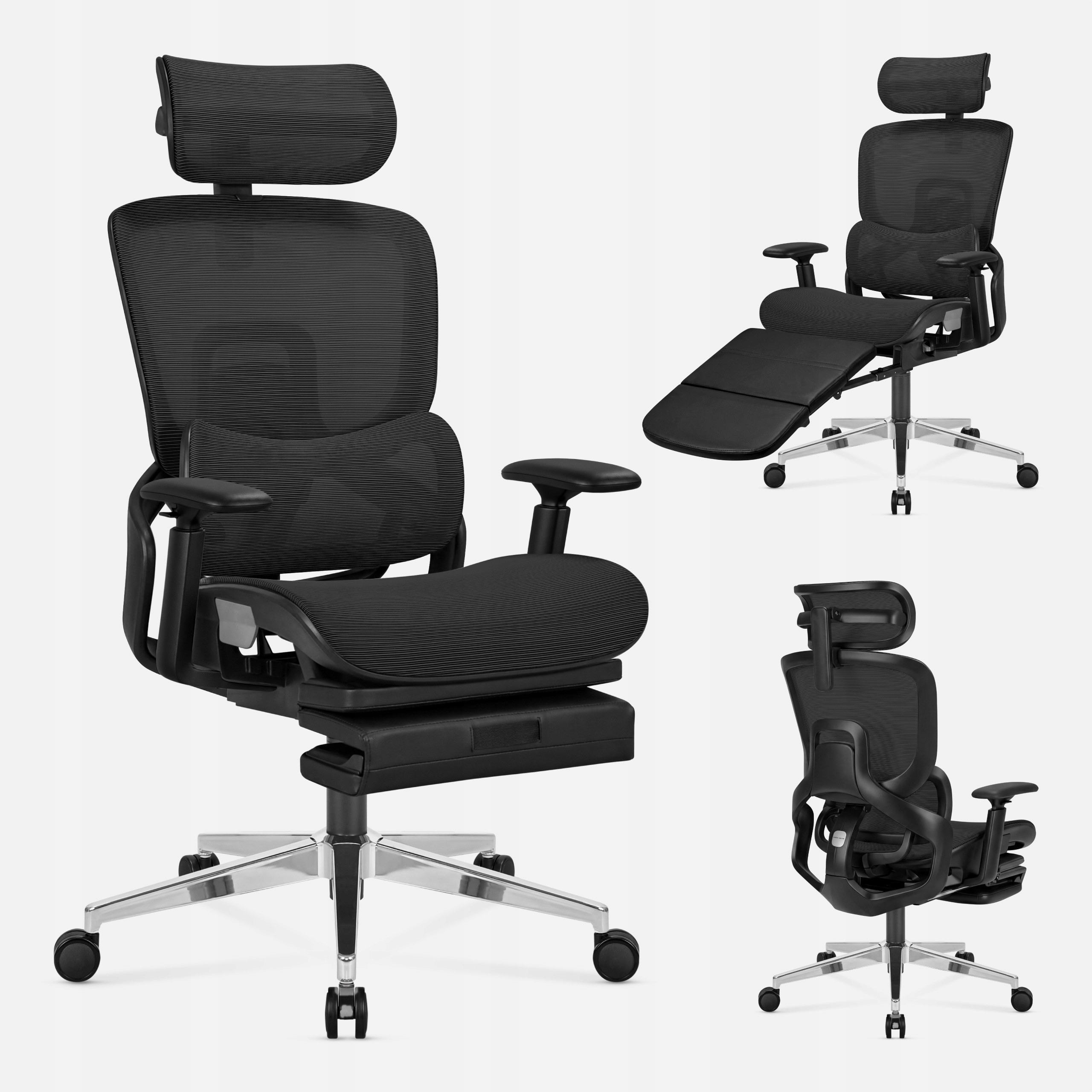 Otočná stolička Expert 9.3 Čierna