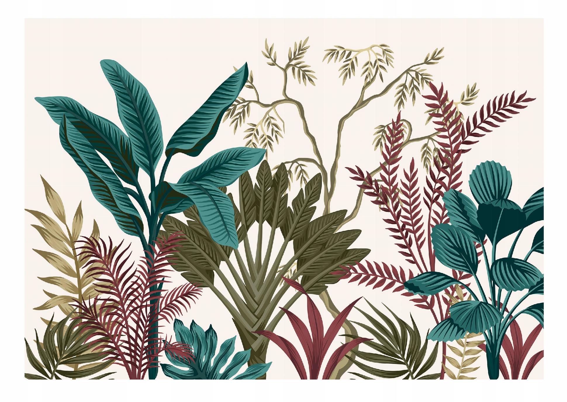 Fototapeta Exotické Listy Příroda Obývací pokoj 520x318