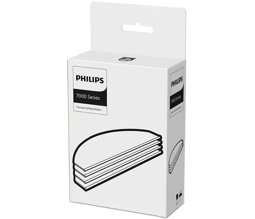 Nakładki mopujące Philips XV1470/00 do robota Aqua 7000 mikrofibra 4 szt.