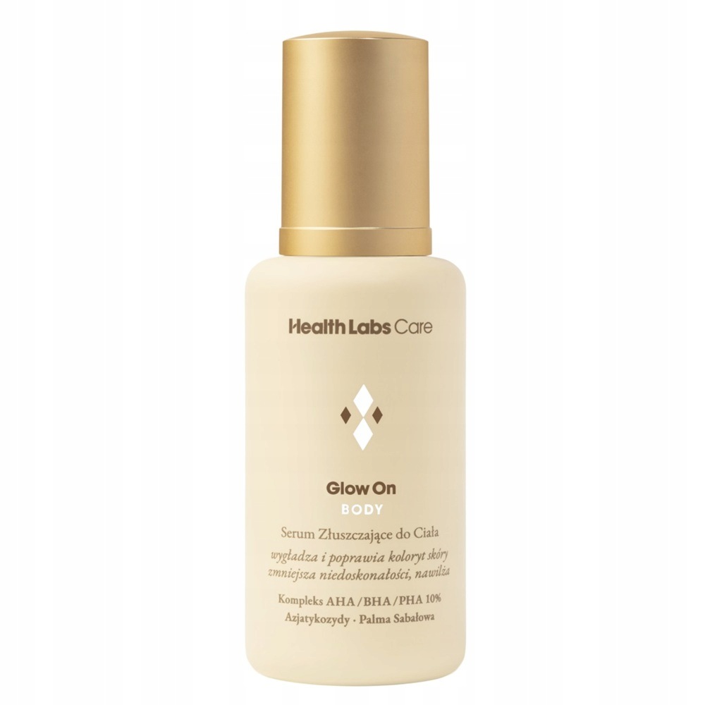 HealthLabs Glow On exfoliační sérum na tělo 100 ml