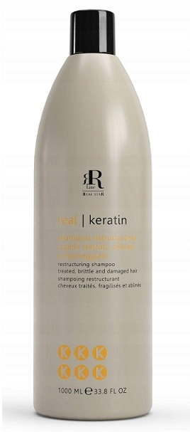 RR Line KERATIN Szampon odbudowujący włosy 1000ml