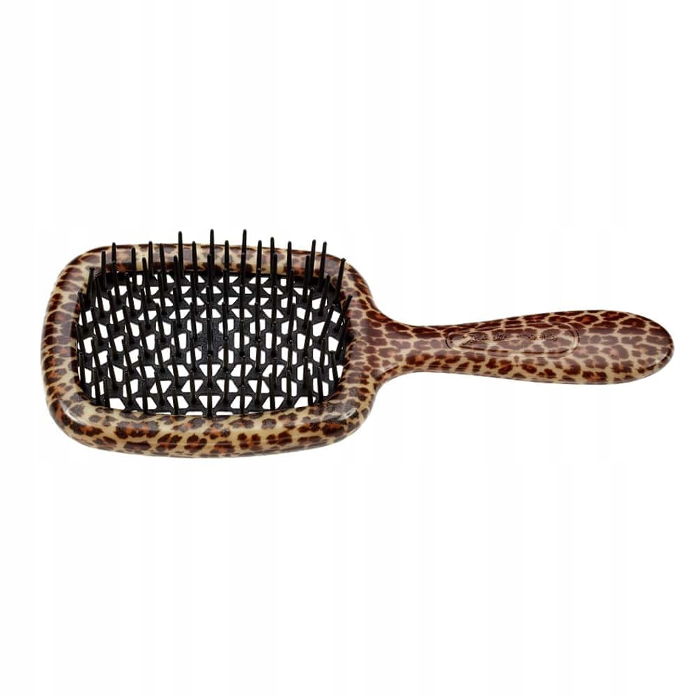 Janeke Superbrush Leopard Szczotka do rozczesywania czarna SP230MAC