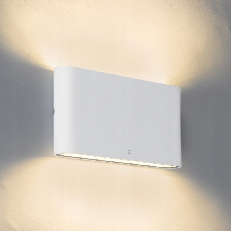 

Kinkiet zewnętrzny biały 17.5cm Led IP65 Batt