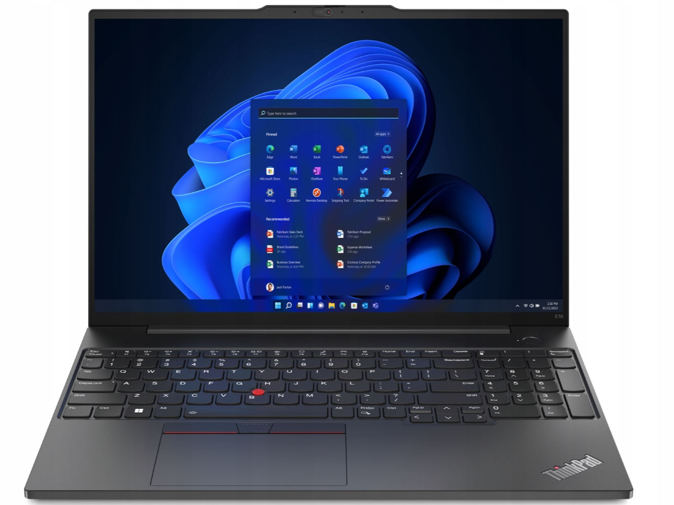 Lenovo ThinkPad E16 G1 21JN005XPB i7-1355U 16" Wuxga 16GB 512SSD Int W11Pro