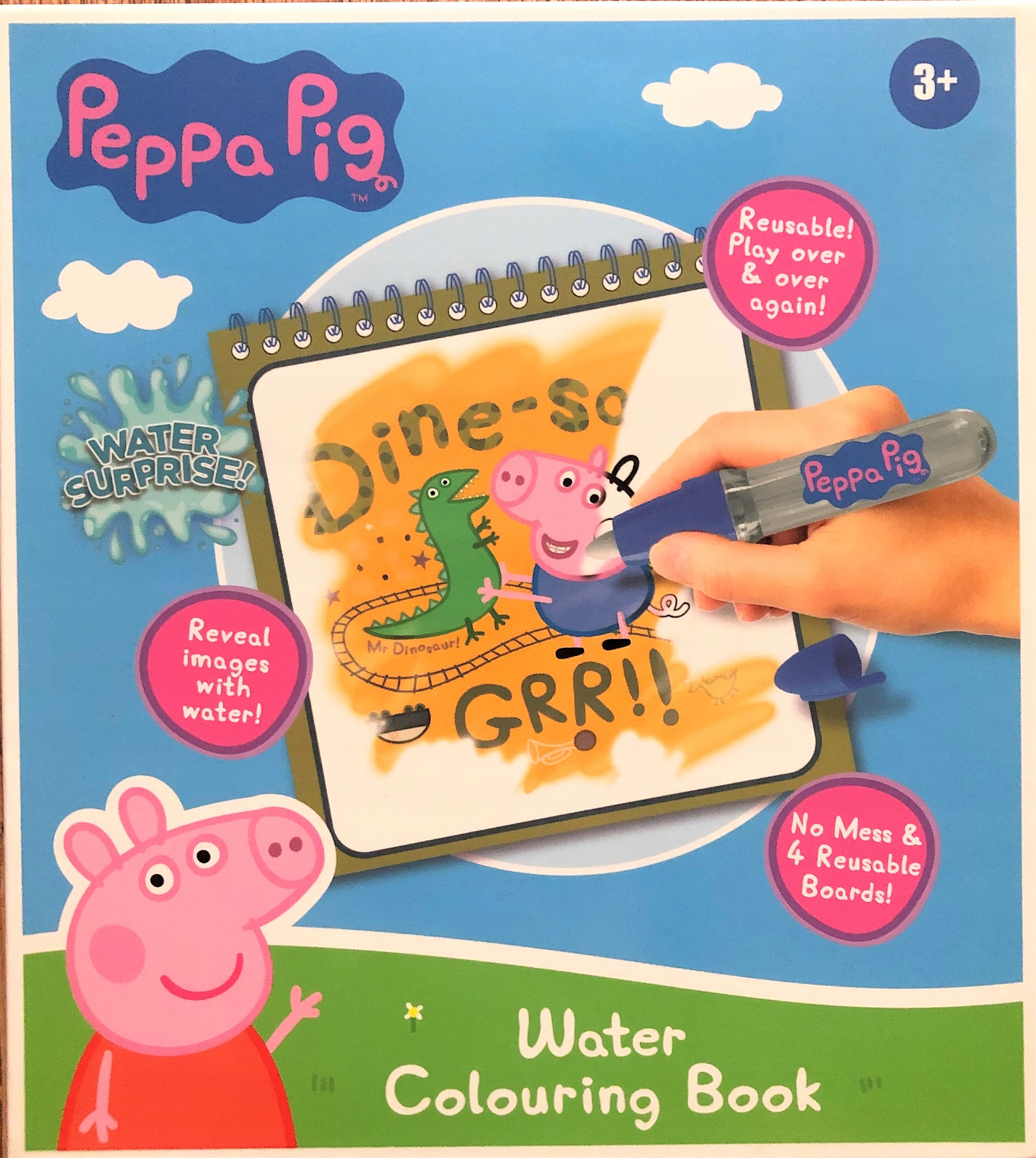

Wodne malowanie Świnka Peppa wodna kolorowanka