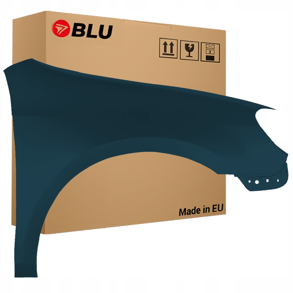 Blu Blatník Vw Golf VI 6 LC5F pravý modrý 08-16 přední hatchback