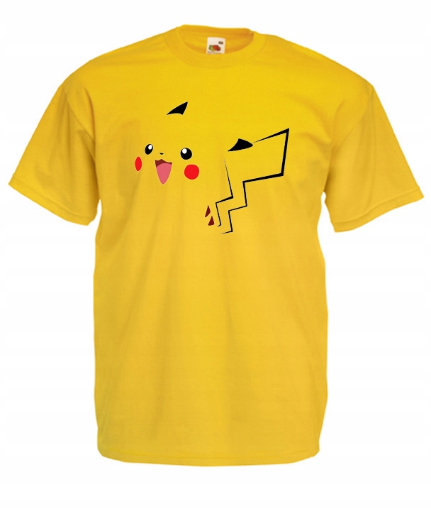 

M Koszulka Męska Pokemony Pikachu Pika Wzory