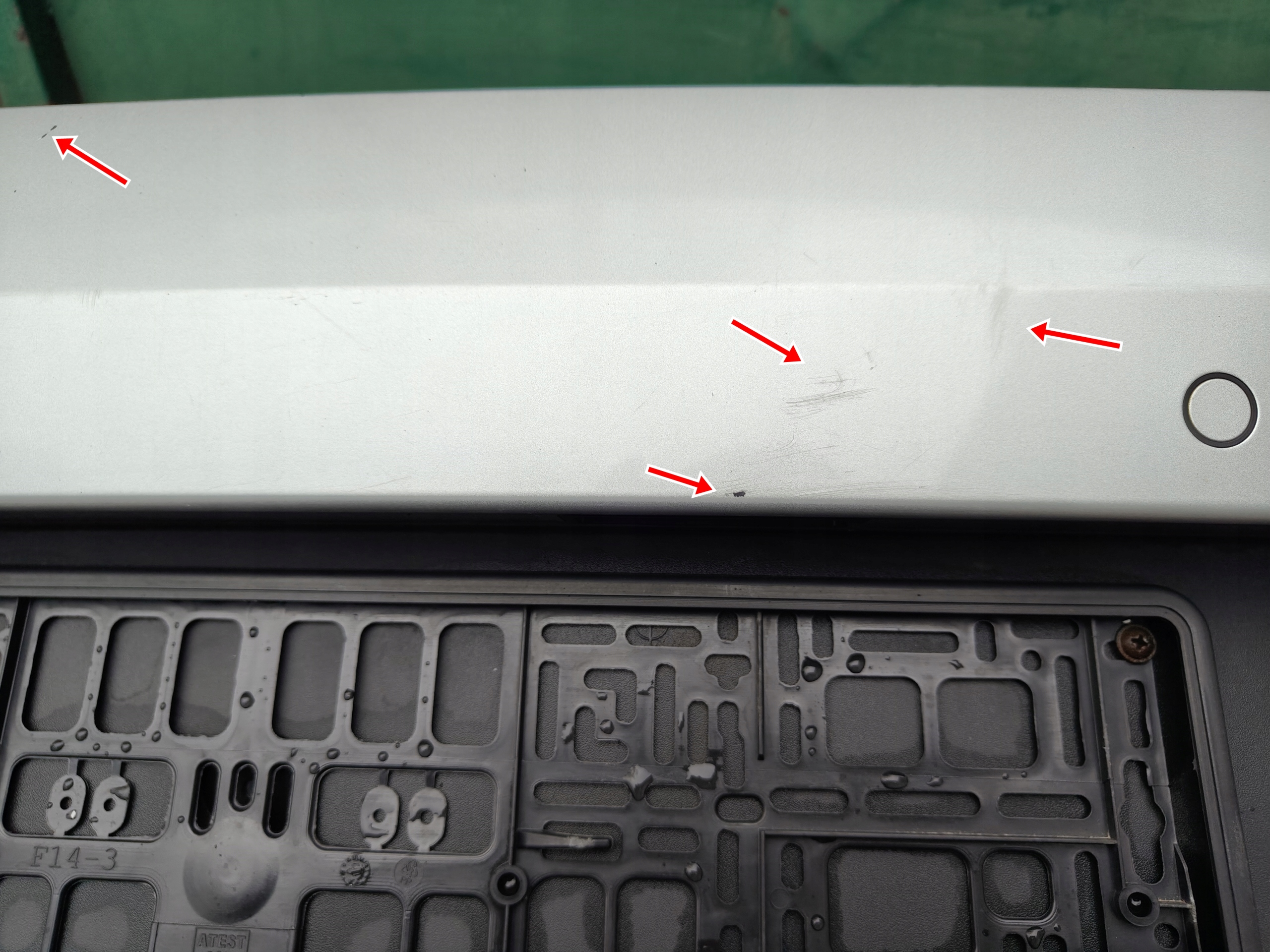 SEAT LEON III 13R HB bumper rear part PDC LX7W