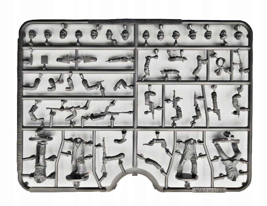 Partisans French Resistance - partyzanci 4 szt.