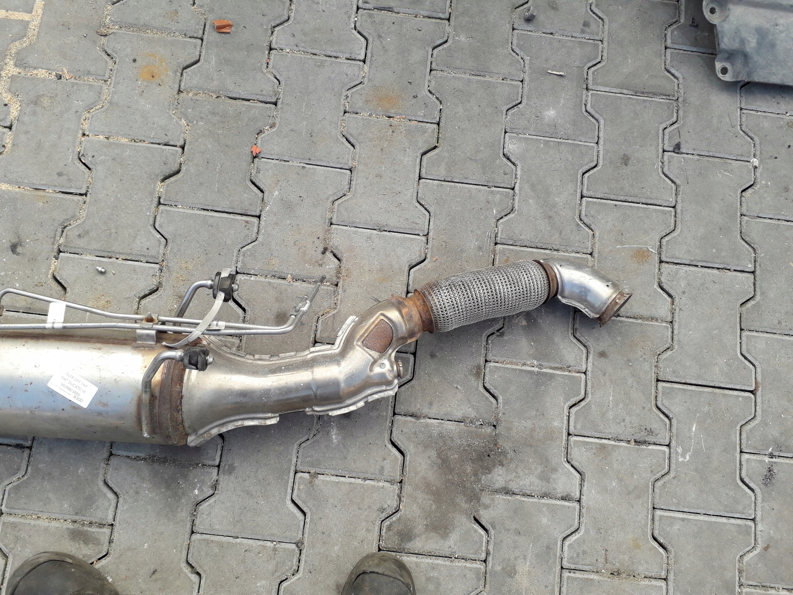 FIAT Ducato III фильтр DPF FAP