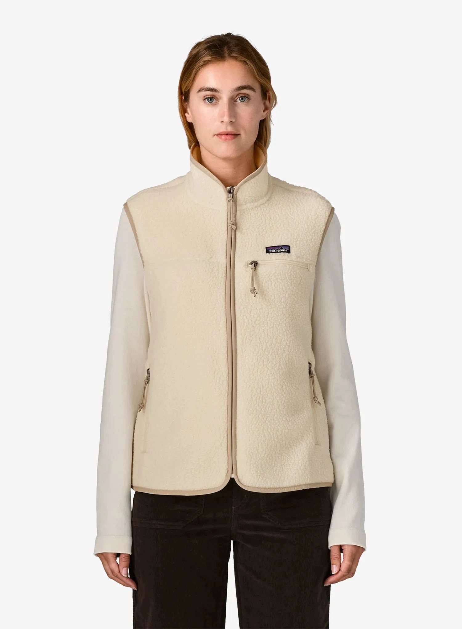 Kamizelka damska Patagonia Retro Pile Vest natural L