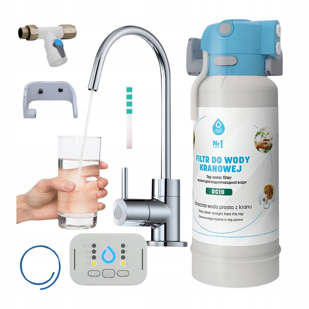 Filtr pod Zlew do Wody Pitnej Dafi Flow Comfort D1 Filtr Przepływowy Dafi