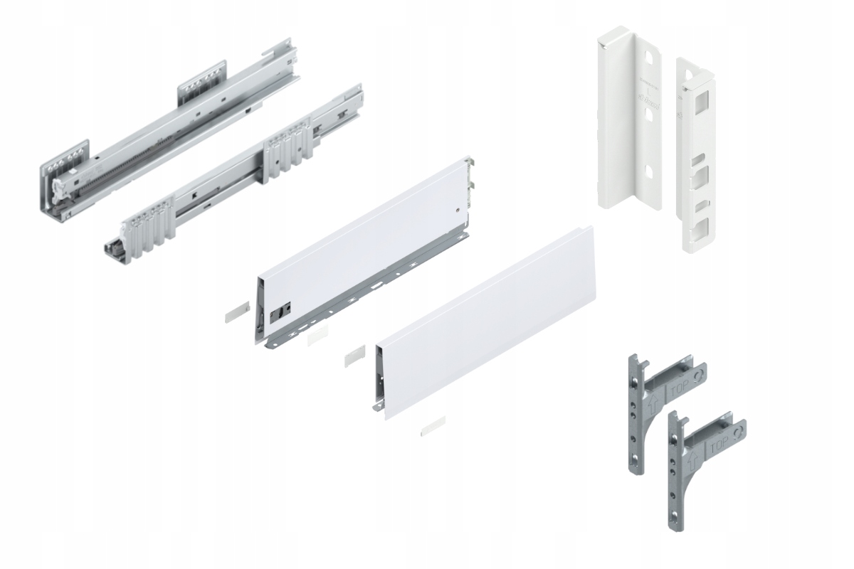 Blum Šuplík 500 zásuvka Medium K Blm Bílá