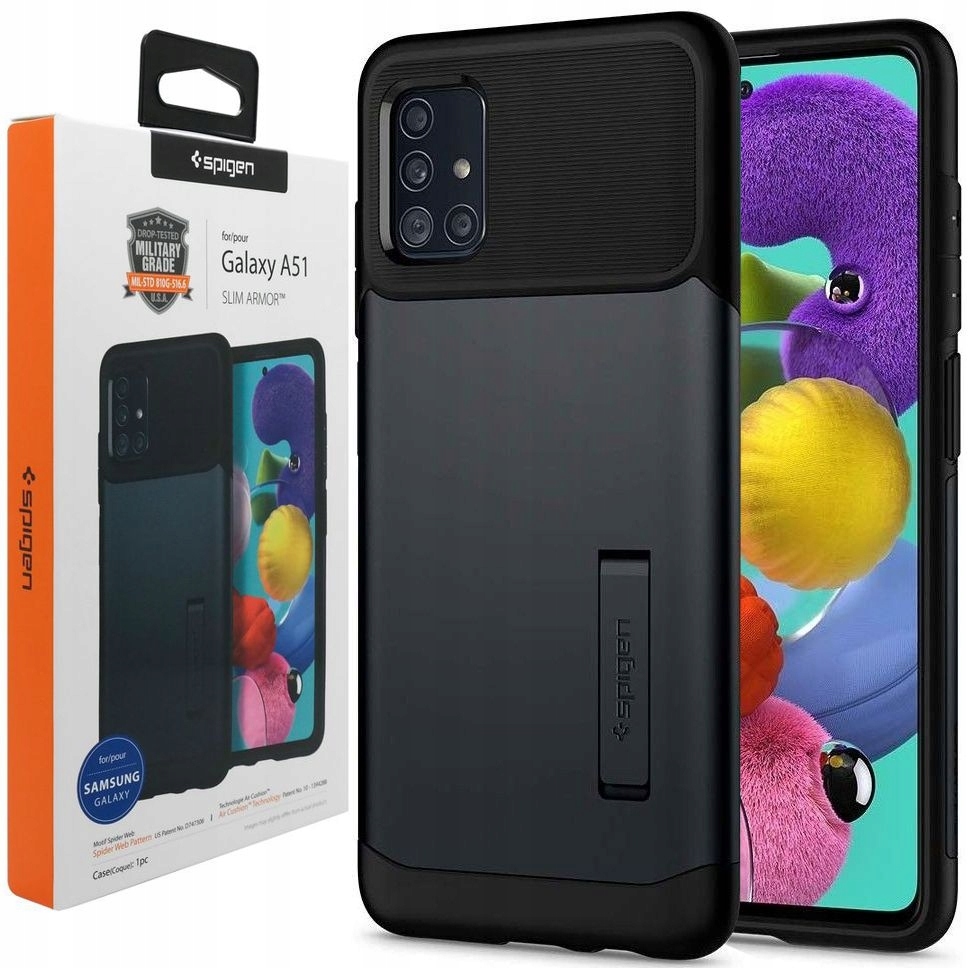 

do Galaxy A51 Pancerne Etui Spigen Slim Armor