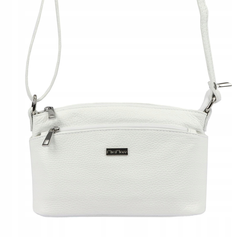 Dámská kabelka MiaMore 01-013 Dollaro bílá
