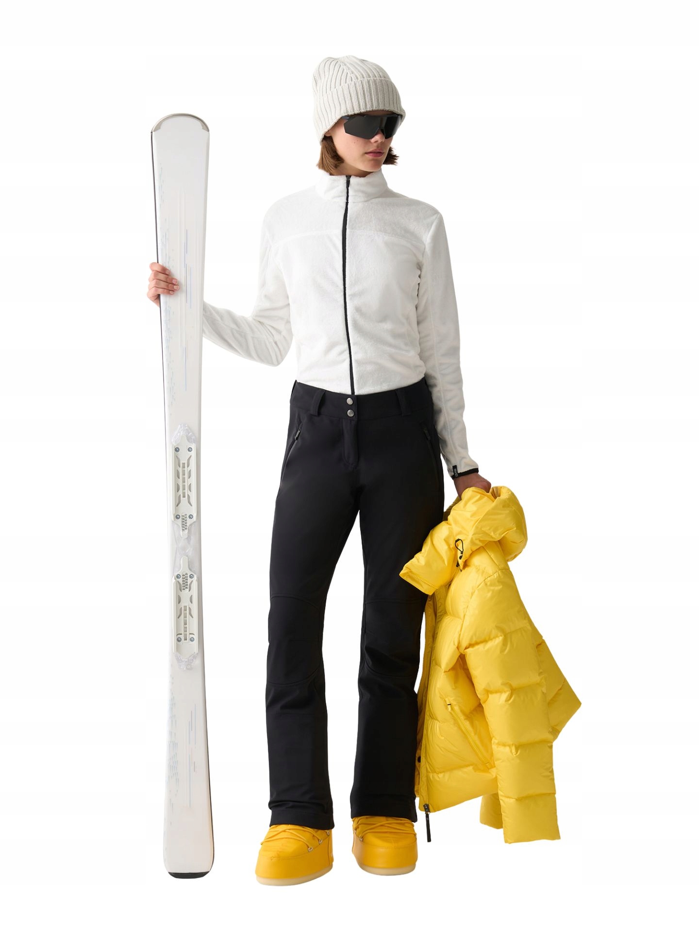 Dámské kalhoty Colmar Wonder Slim Fit Softshell Pant Black 46