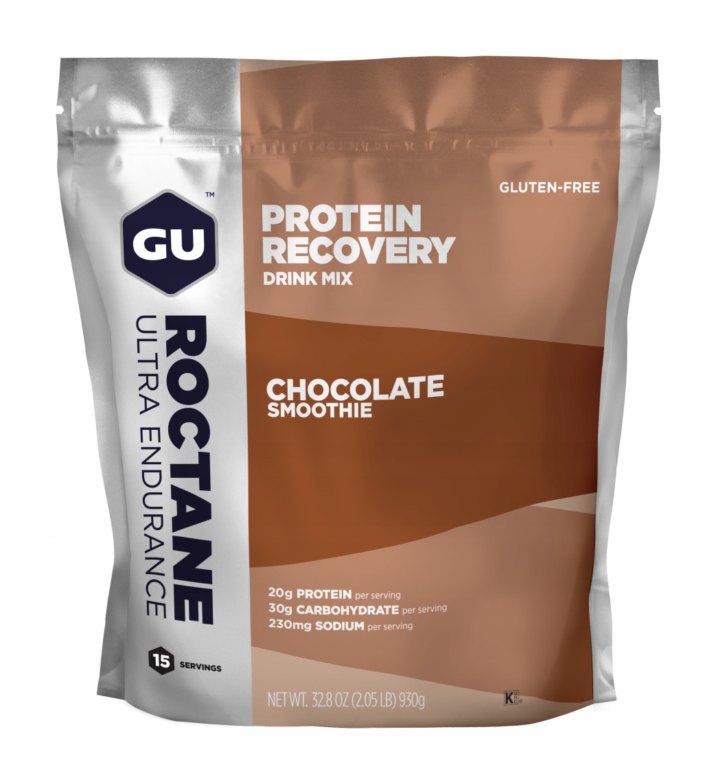 Gu Regenerační nápoj Roctane Protein Recovery, čokoládový 930 g