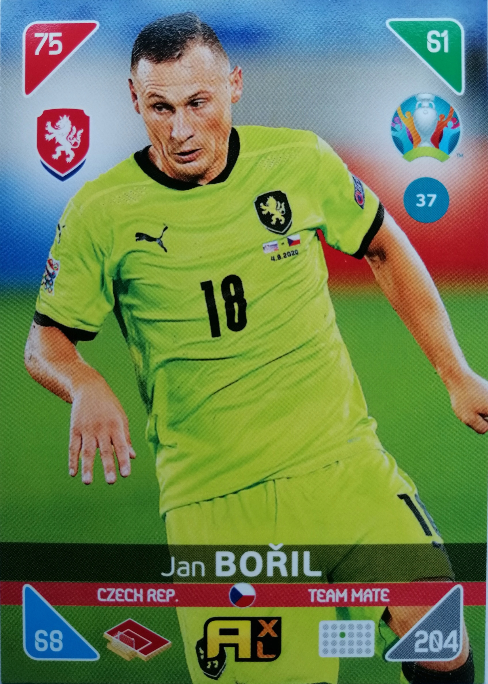 Euro Kick Off 2021 Team Mate Czechy 37 Boril