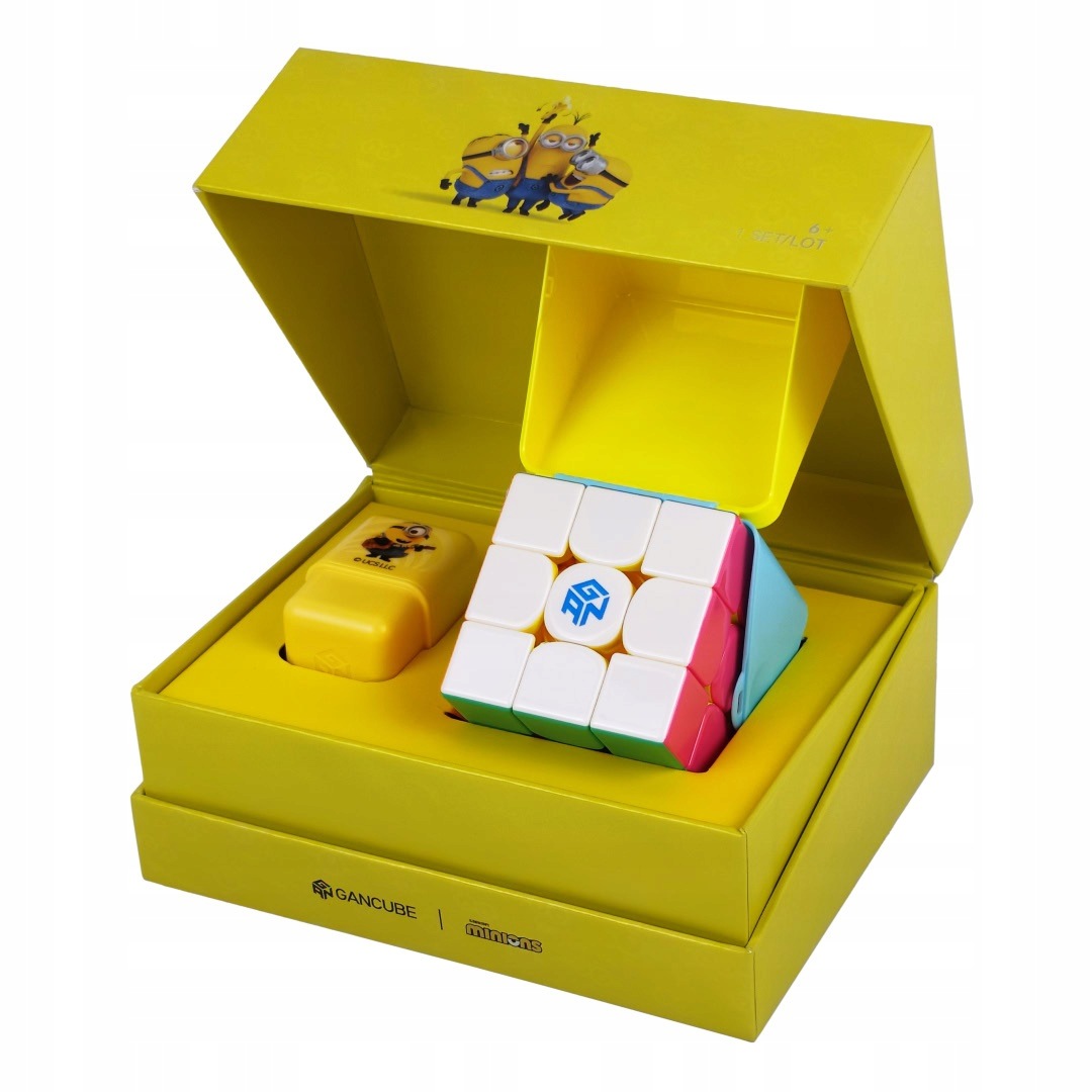Kostka logiczna Gan V100 MagLev Uv 3x3 Minion Edition