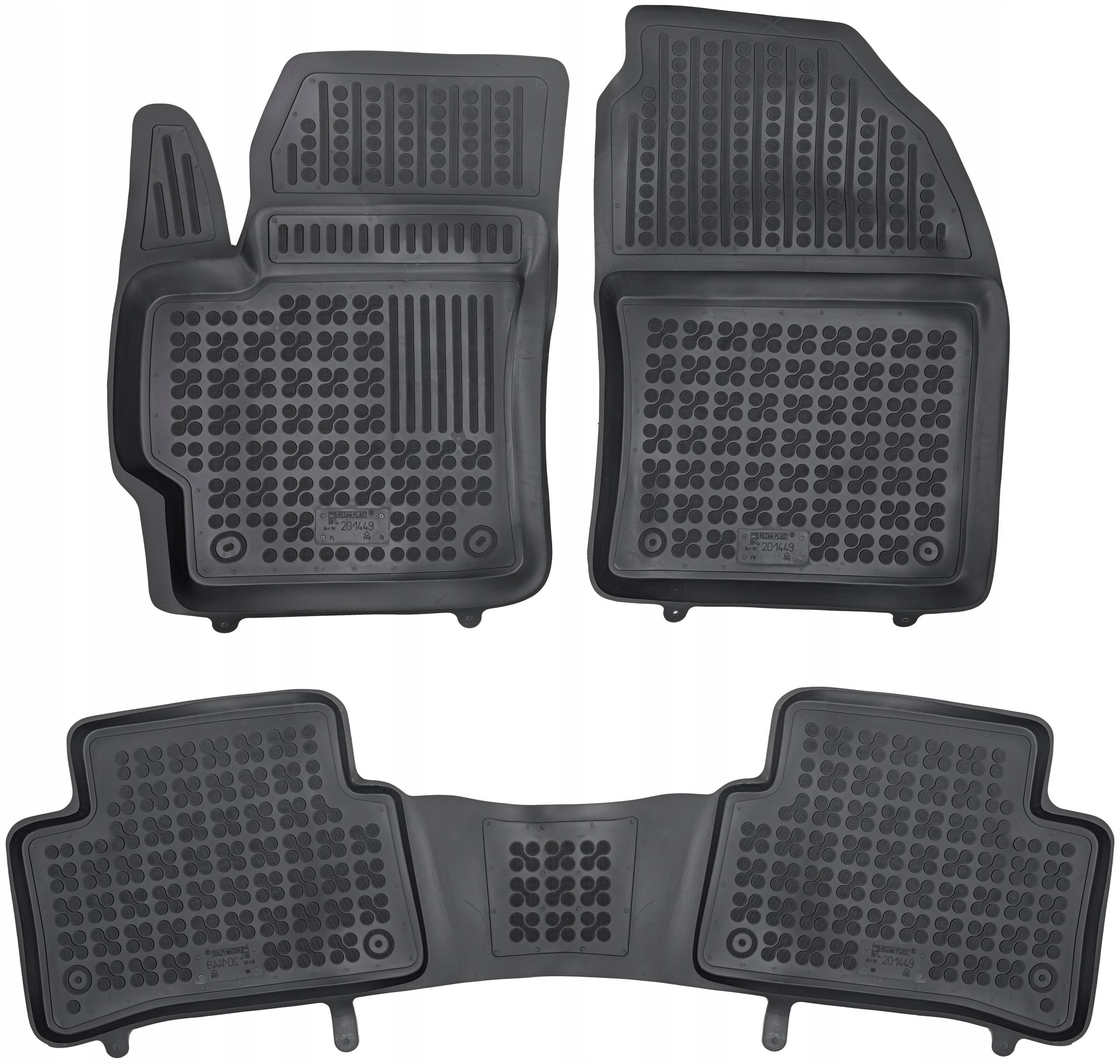 Gumové rohože Toyota Corolla XII E210 od roku 2024 Hatchback sú vhodné aj pre