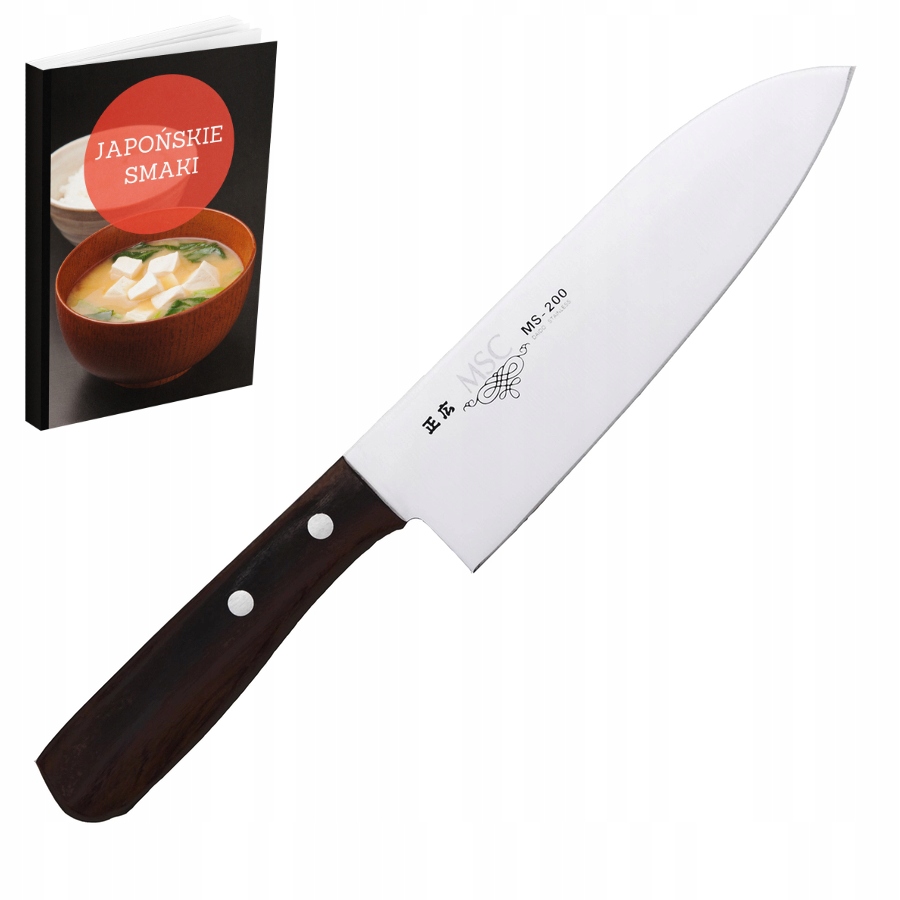 Nôž Masahiro Msc Santoku 16,5 cm univerzálny z japonskej ocele