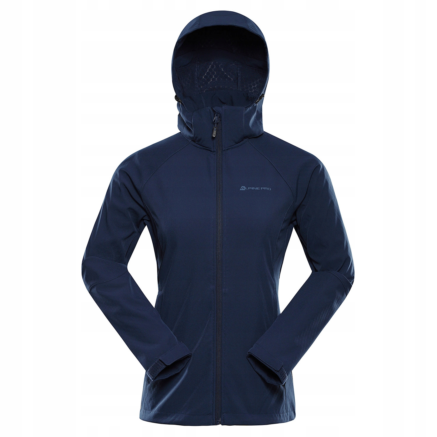 Alpine Pro Kurtka trekkingowa damska softshell 8000 Hoora c.niebieski r.L