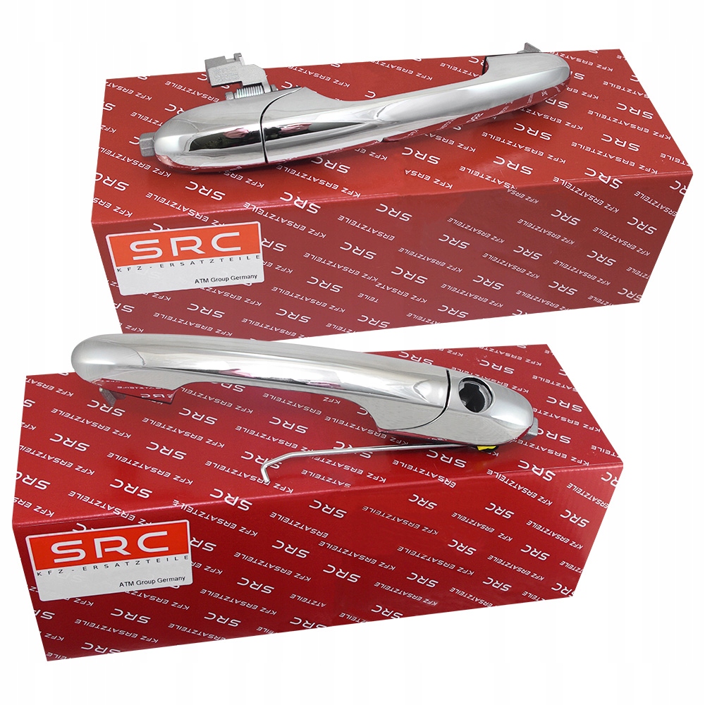 

2x Klamka Zewnętrzna Lewa Prawa Fiat 500 07- Chrom