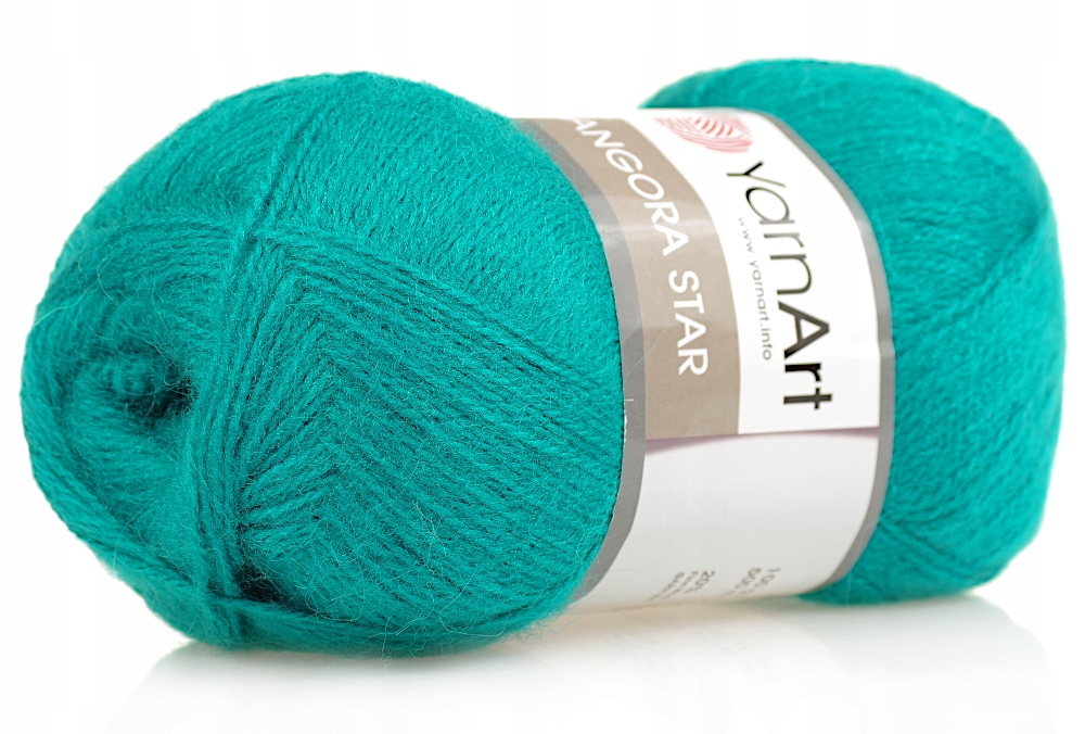 Włóczka YarnArt Angora Star nr 11448 Turkusowa
